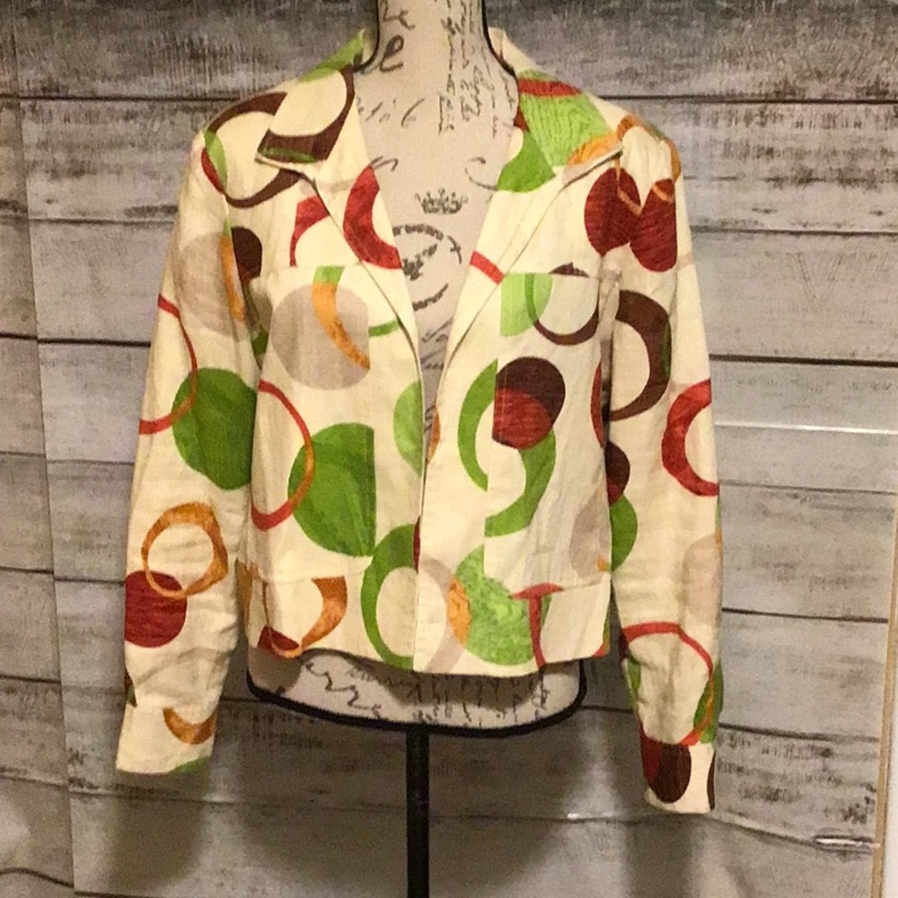 Sz. Large Transition Linen Jacket.